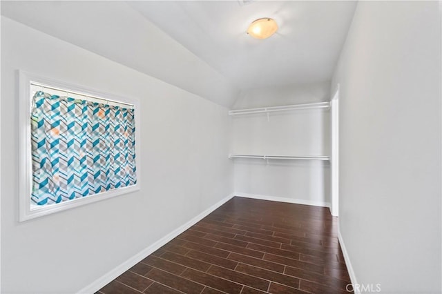1879 N Nordic Pl, Orange, CA 92865 - spacious closet with dark wood finished floors and lofted ceiling