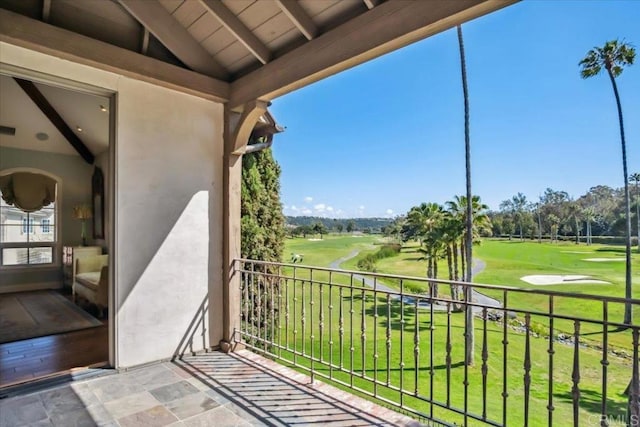 16056 Avenida Calma, Rancho Santa Fe, CA 92091 - balcony featuring view of golf course