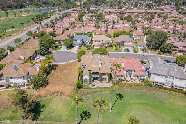 16056 Avenida Calma, Rancho Santa Fe, CA 92091 - aerial view of property and surrounding area with nearby suburban area