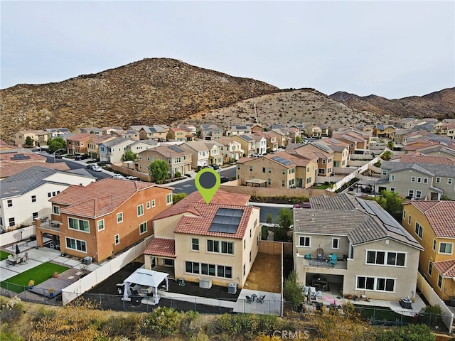24449 Payton Dr, Lake Elsinore, CA 92532 - aerial perspective of suburban area with a mountainous background