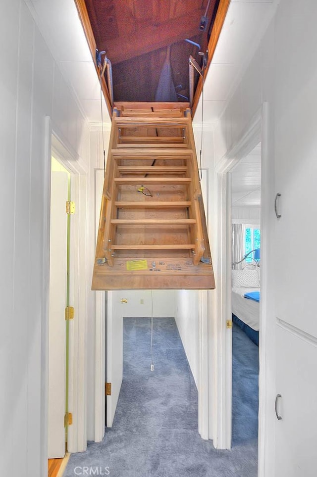 771 Woodland Rd, Crestline, CA 92325 - stairway with carpet