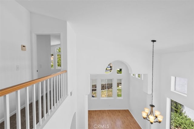 14726 Burgundy Pl, Chino Hills, CA 91709 - hall with wood finished floors