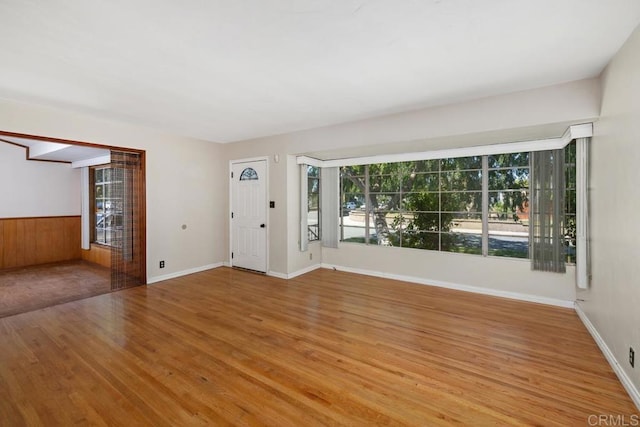 3973 69th St, San Diego, CA 92115 - spare room with light wood-type flooring and baseboards