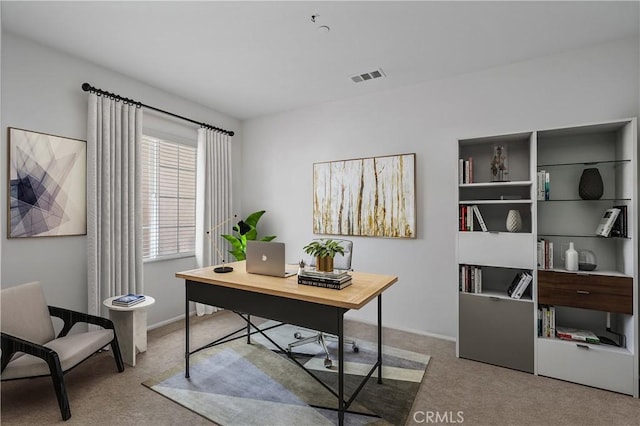 40991 Bankhall St, Lake Elsinore, CA 92532 - home office featuring carpet flooring and baseboards