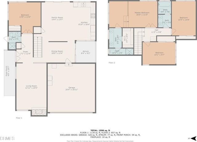 686 Martinique Pl, Newbury Park, CA 91320 - floor plan / room layout