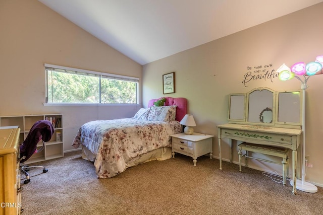 686 Martinique Pl, Newbury Park, CA 91320 - carpeted bedroom with vaulted ceiling
