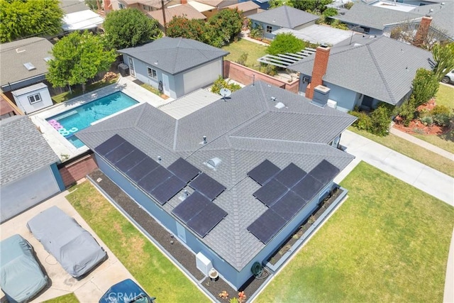 2829 Albury Ave, Long Beach, CA 90815 - aerial view of residential area with a pool area