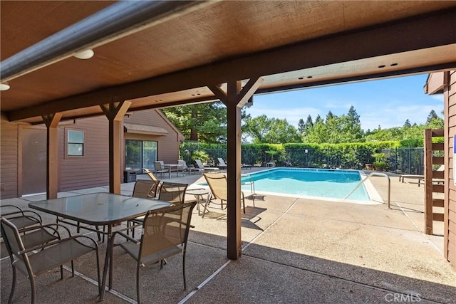 2912 Pennyroyal Dr, Chico, CA 95928 - view of pool featuring a patio