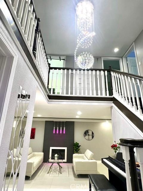 2163 N Justin Ave N, Simi Valley, CA 93065 - lobby with a towering ceiling and stairway