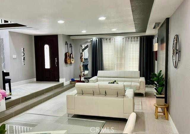 2163 N Justin Ave N, Simi Valley, CA 93065 - living room with recessed lighting and baseboards