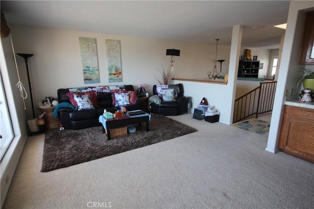 4041 Bluff Pl Unit 2, San Pedro, CA 90731 - view of carpeted living room