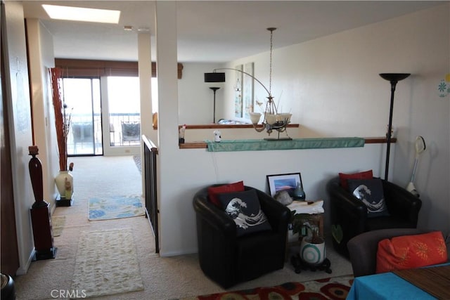 4041 Bluff Pl Unit 2, San Pedro, CA 90731 - view of carpeted living room