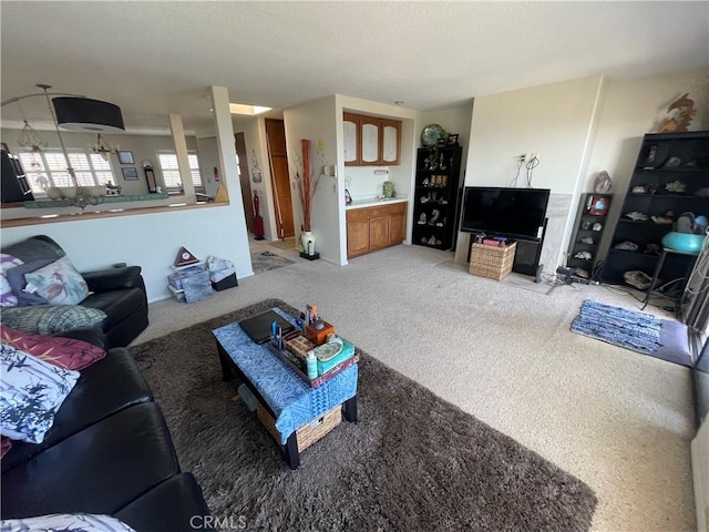 4041 Bluff Pl Unit 2, San Pedro, CA 90731 - living room with light colored carpet