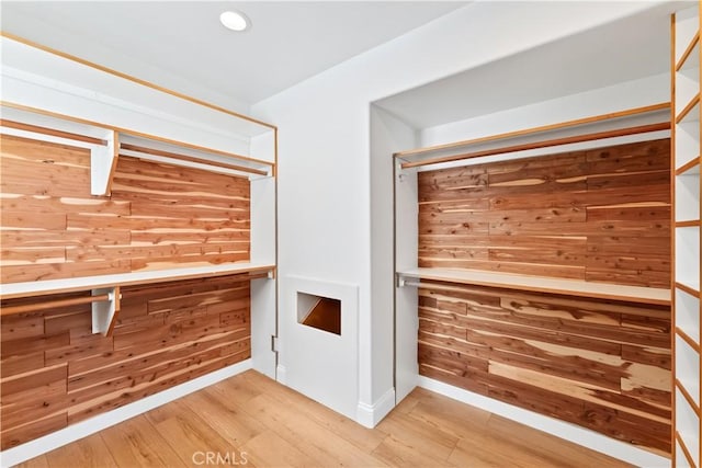 214 Sapphire Ave, Newport Beach, CA 92662 - walk in closet with light wood finished floors