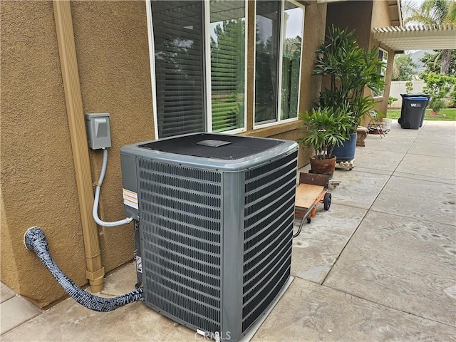 197 Potter Crk, Beaumont, CA 92223 - exterior view of cooling unit and stucco siding