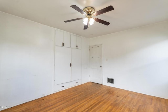 8528 Palma Vista St, San Gabriel, CA 91775 - unfurnished bedroom featuring wood finished floors, a closet, and ceiling fan