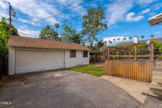 8528 Palma Vista St, San Gabriel, CA 91775 - detached garage featuring fence
