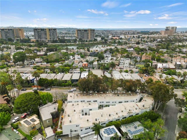 2500 Abbot Kinney Blvd Unit 9, Venice, CA 90291 - aerial view of property and surrounding area with nearby urban area