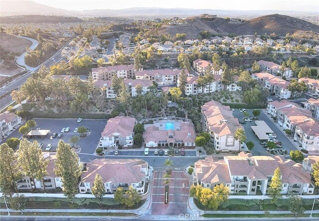 2040 Las Colinas Cir Unit 104, Corona, CA 92879 - aerial view of residential area featuring a mountain backdrop