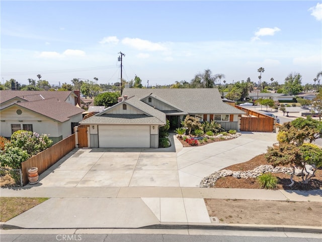 8631 Holly St, Rancho Cucamonga, CA 91701 - single story home with concrete driveway and a garage