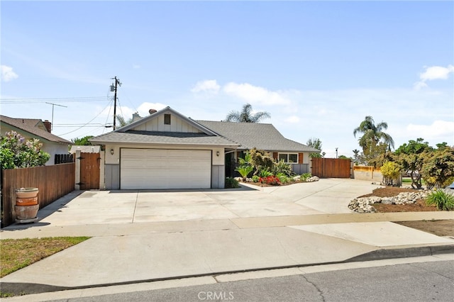 8631 Holly St, Rancho Cucamonga, CA 91701 - ranch-style home featuring concrete driveway and an attached garage