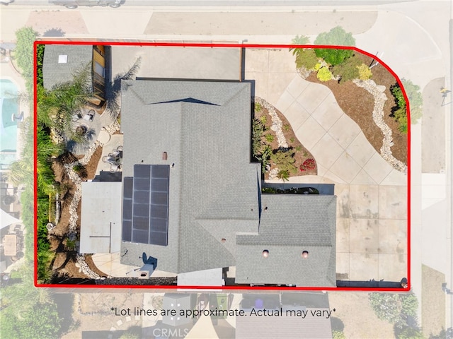 8631 Holly St, Rancho Cucamonga, CA 91701 - view of subject property featuring property boundaries highlighted