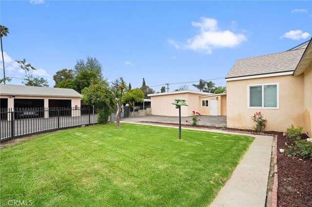 3065 Sastre Ave, El Monte, CA 91733 - view of yard with a garage