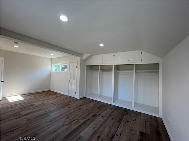 3065 Sastre Ave, El Monte, CA 91733 - interior space with dark wood-type flooring, recessed lighting, and baseboards