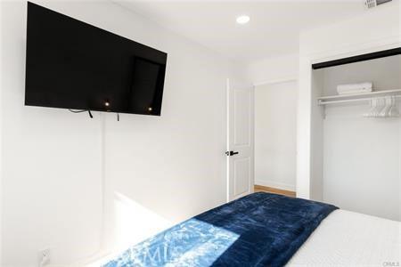 10290 Monte Vista Ave, Montclair, CA 91763 - bedroom with a closet and recessed lighting