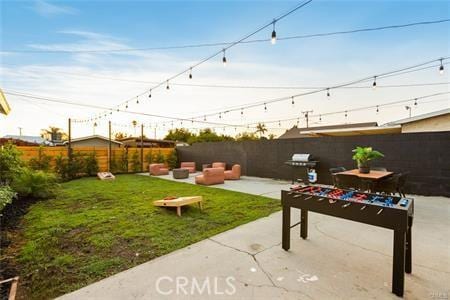 10290 Monte Vista Ave, Montclair, CA 91763 - view of yard featuring a patio area and outdoor lounge area
