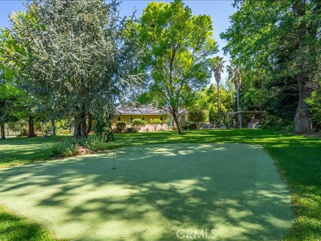 25179 68th Ave, Los Molinos, CA 96055 - view of green lawn featuring a putting area