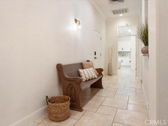 25179 68th Ave, Los Molinos, CA 96055 - corridor featuring ornamental molding and baseboards