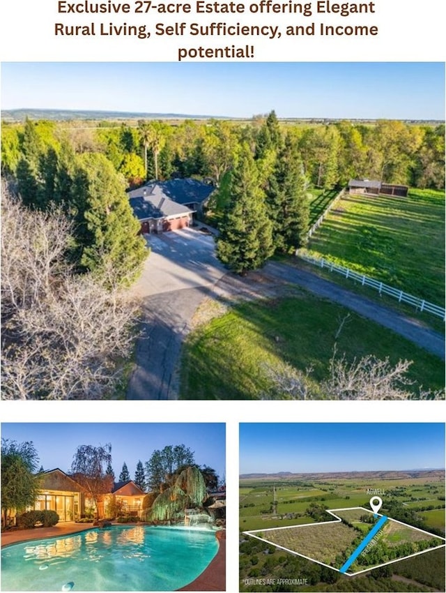 25179 68th Ave, Los Molinos, CA 96055 - view of a document with a collage of images