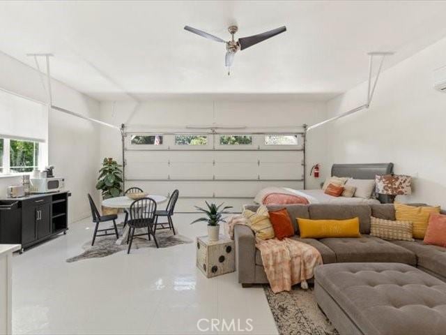 25179 68th Ave, Los Molinos, CA 96055 - garage with a ceiling fan