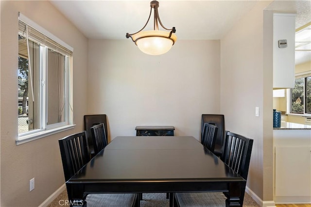12855 Island Cir, Clearlake Oaks, CA 95423 - dining room with baseboards