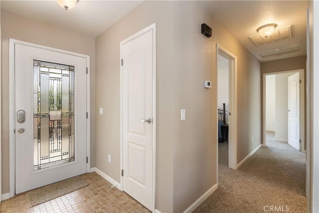 12855 Island Cir, Clearlake Oaks, CA 95423 - foyer with baseboards
