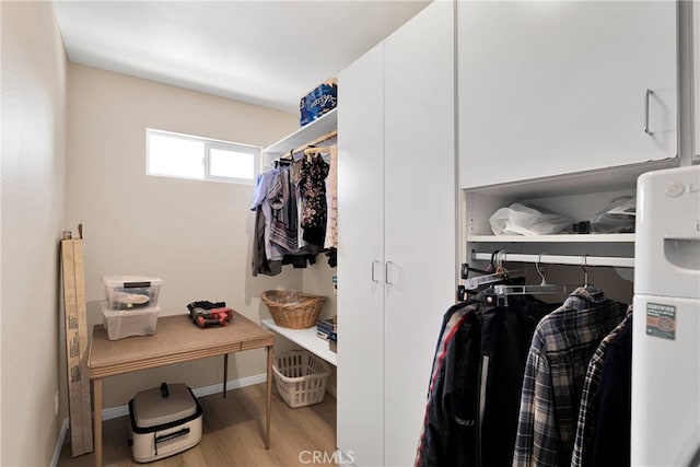 7138 Amanda Way, Hesperia, CA 92345 - spacious closet featuring wood finished floors