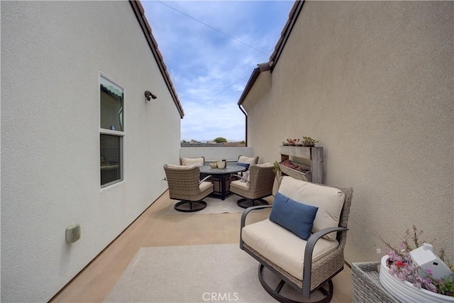 594 Rockaway Ave Unit B, Grover Beach, CA 93433 - view of patio with outdoor lounge area