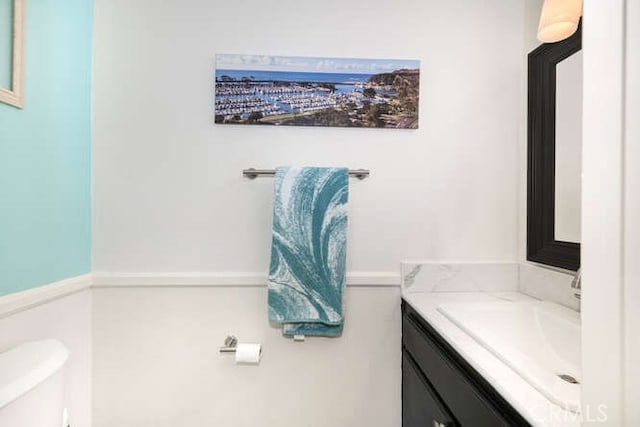 23391 La Crescenta Unit 270C, Mission Viejo, CA 92691 - half bath with vanity and toilet