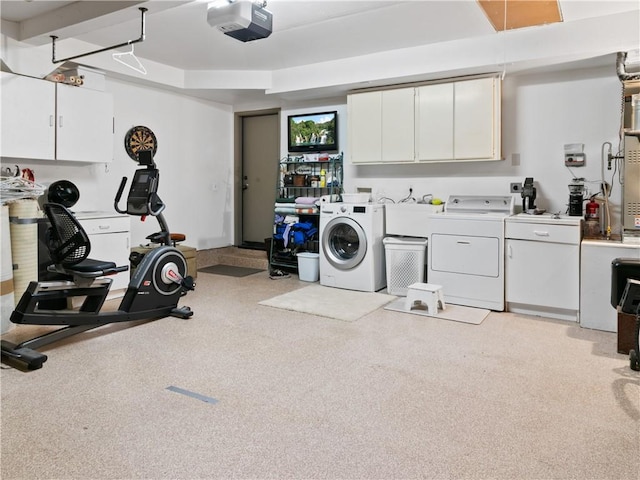 24822 Cutter, Laguna Niguel, CA 92677 - washroom featuring independent washer and dryer and cabinet space
