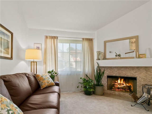 24822 Cutter, Laguna Niguel, CA 92677 - living area with a fireplace with flush hearth and carpet