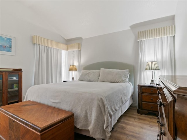 24822 Cutter, Laguna Niguel, CA 92677 - bedroom featuring wood finished floors and lofted ceiling