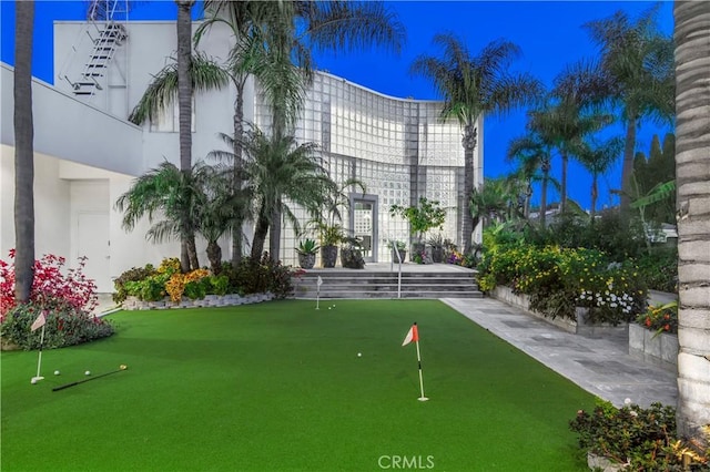 20301 SW Cypress St, Newport Beach, CA 92660 - view of property's community with a putting area
