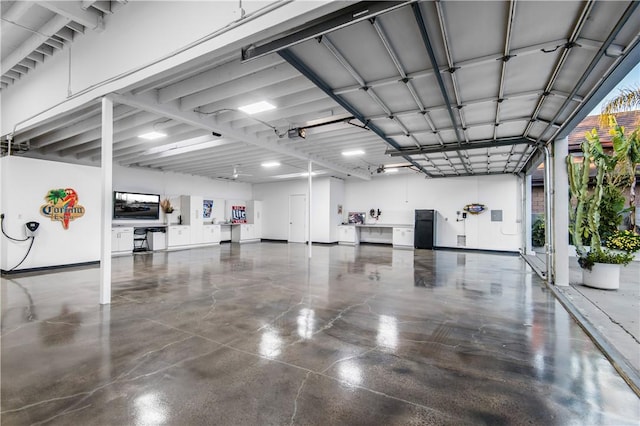 20301 SW Cypress St, Newport Beach, CA 92660 - garage with baseboards