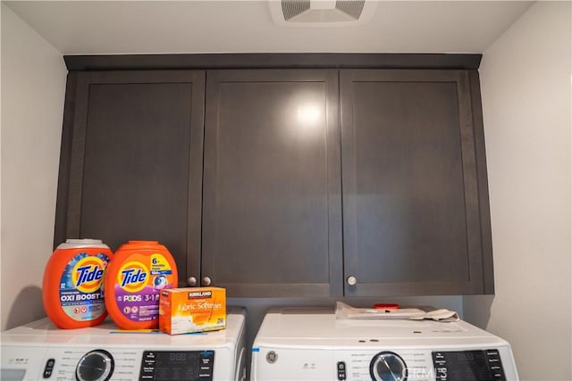 15148 Ridge Ln Unit 4, Fontana, CA 92336 - washroom with washing machine and clothes dryer and cabinet space
