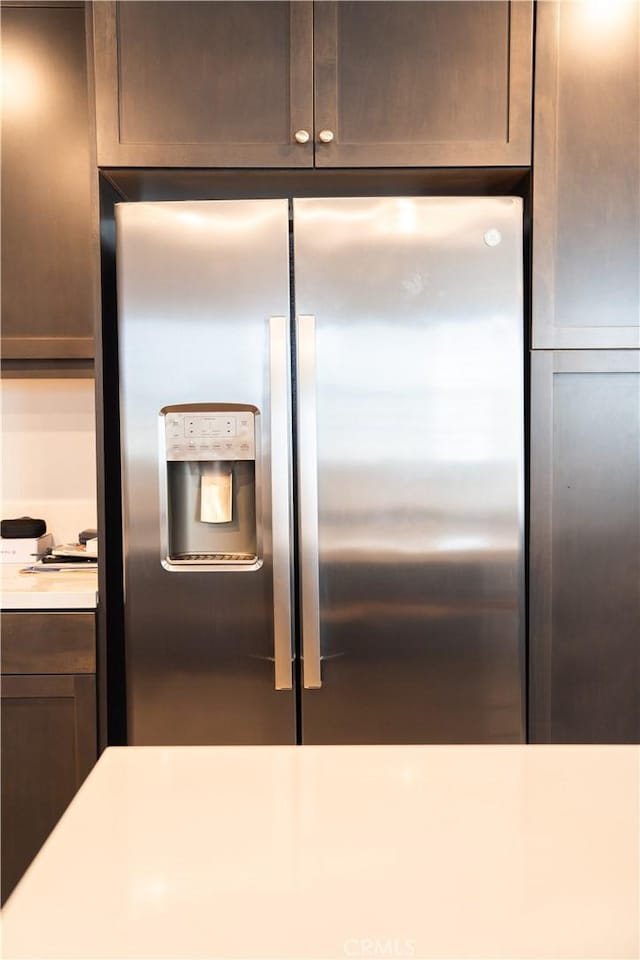 15148 Ridge Ln Unit 4, Fontana, CA 92336 - detailed view of stainless steel fridge