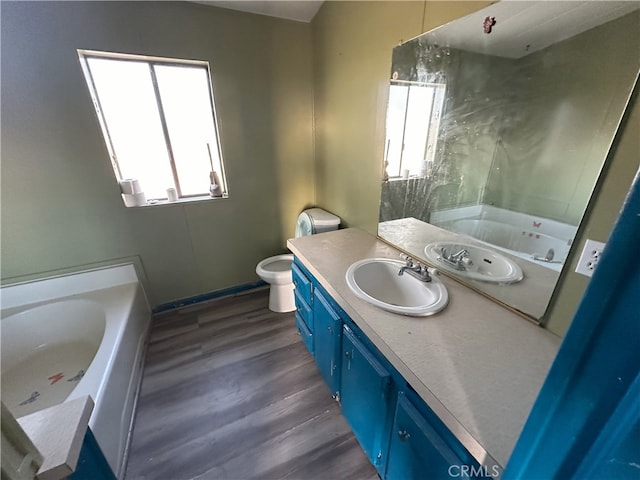 7677 Bedouin Ave Unit 29, Palms, CA 92277 - full bathroom with a bath, vanity, and plenty of natural light