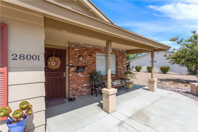 28001 Winged Foot Dr, Menifee, CA 92586 - view of porch