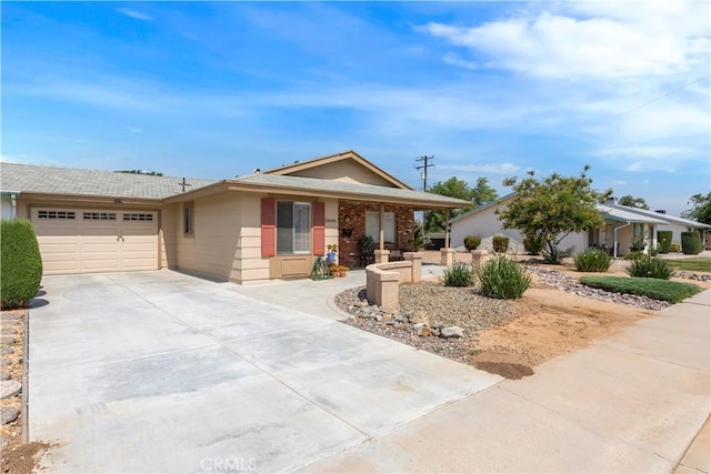 28001 Winged Foot Dr, Menifee, CA 92586 - ranch-style house with driveway and an attached garage