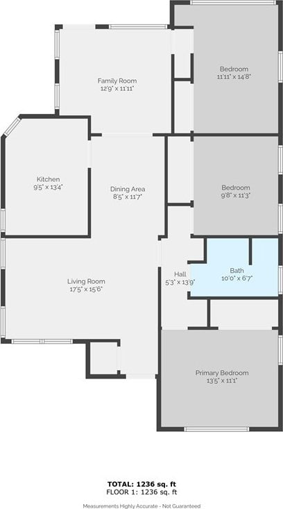 1022 W 101st St, Los Angeles, CA 90044 - view of property floor plan
